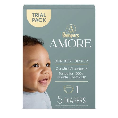 Amore by Pampers Diapers Trial Pack - Size 1 - 5ct