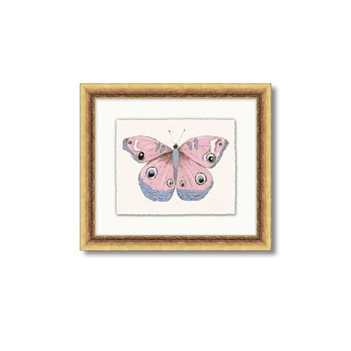 Jordan Connelly Soft Butterfly Framed Wall Art, Pink, 16 x 14"
