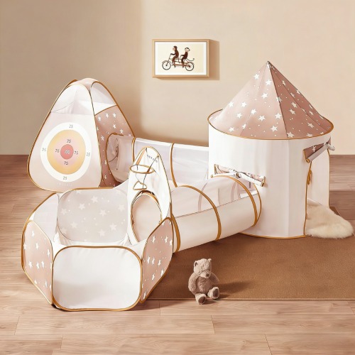 Tiny Land 5-in-1 Discovery Play Tunnel for Toddlers