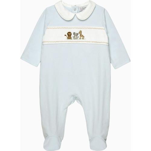 Baby Augustus & Friends Smocked Onesie