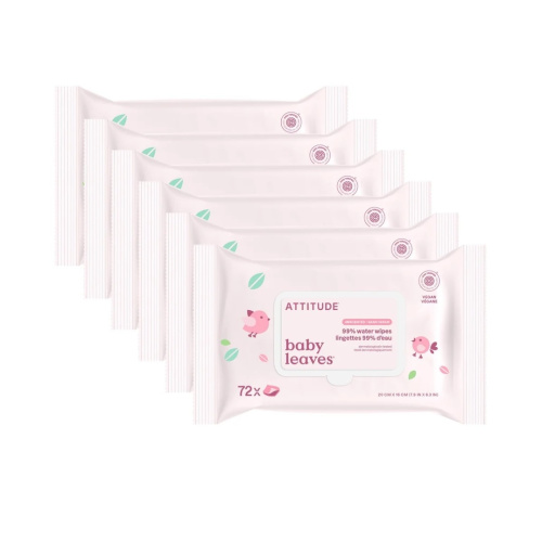 99% Water Wipes for Baby | ATTITUDE