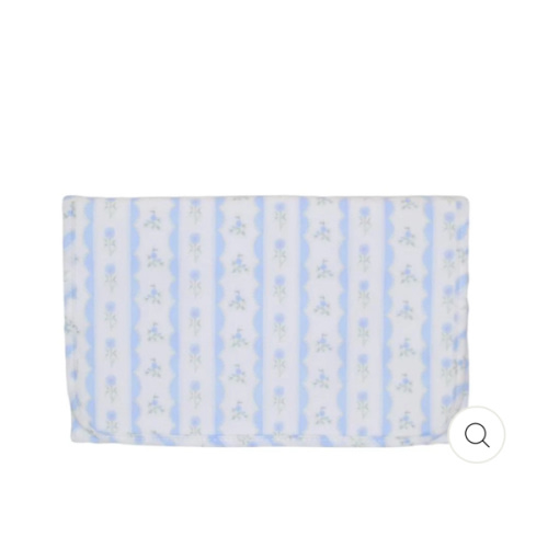 Changing Pad - Game Changer - Ribbon Floral Blue