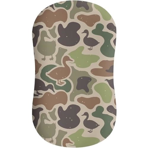 XYZCANDO Green Duck Hunting Camo Cover for Baby Nest for Newborn & Infant Lounger Slipcover Elastic Fabric Nest Cover Fits Most Loungers