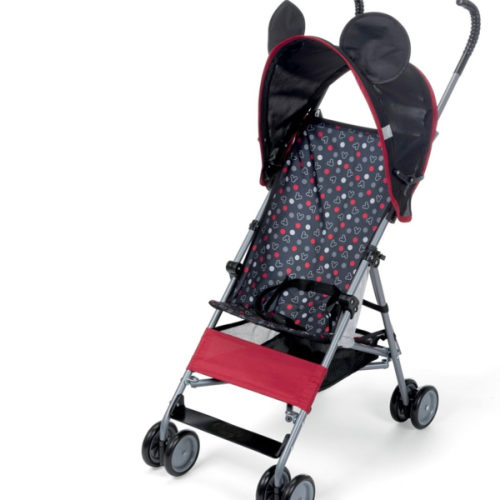 Disney Baby Carriola Paraguas de Personaje de Altura Cómoda con Canasta, Mickey Moderno, Niño Pequeño, Unisex
