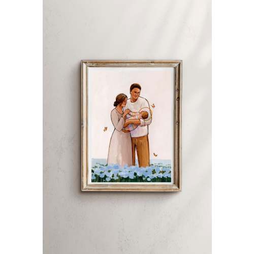 'For This Child We Have Prayed' Print