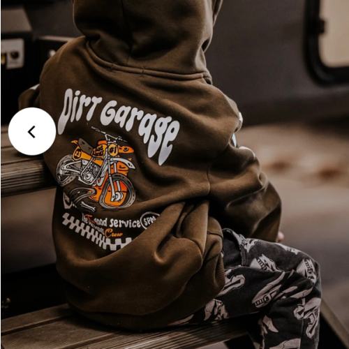 Dirt Garage - Hoodie – Rad Rascals
