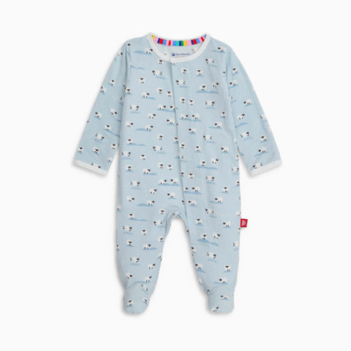 Modal Magnetic Footie - Pastel Blue Baa Baa Baby