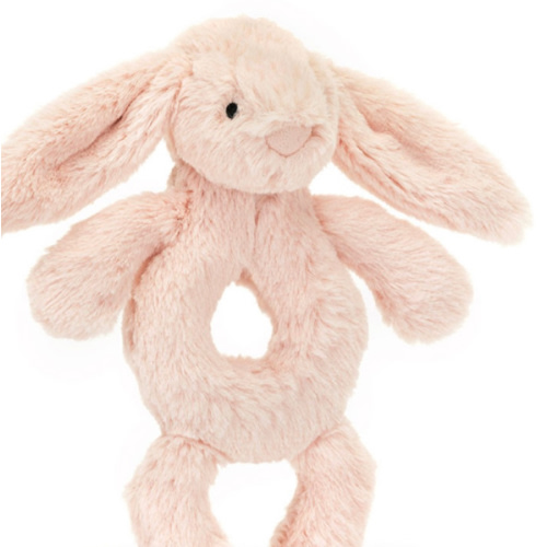 Bashful Bunny Ring Rattle