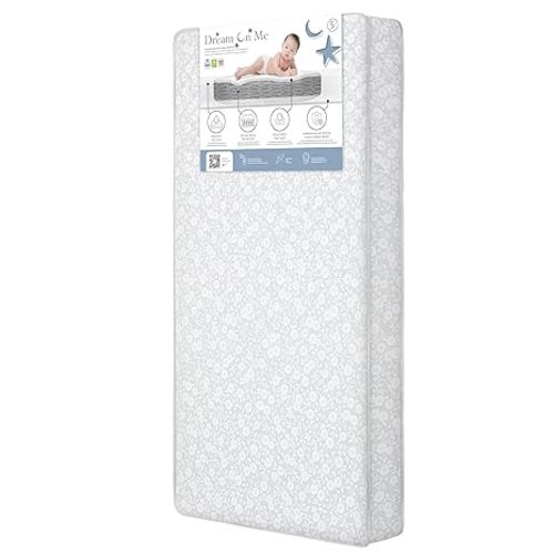 Dream On Me Nap Nest Baby Crib Mattress, GREENGUARD Gold, Made in USA