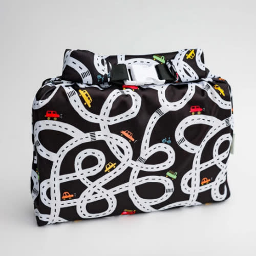 Roll Top Space Saver Water Resistant Small Wet Bag Travel Storage Bag - Crossroads