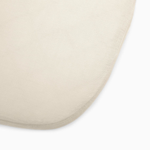 Charlie Crane KUMI Bassinet Fitted Sheet - Milk