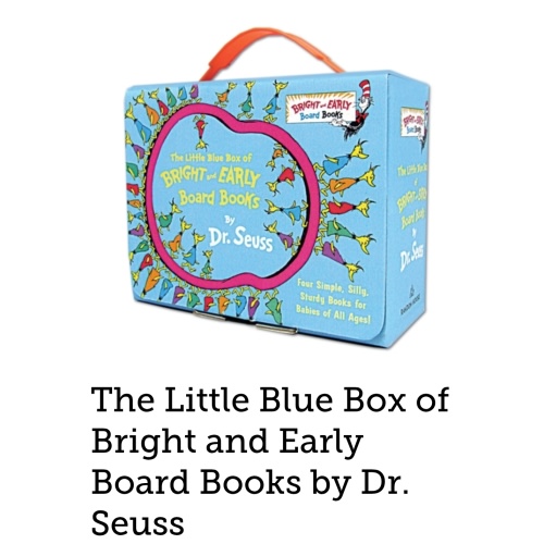 The Little Blue Box of Bright and Early Board Books by Dr. Seuss