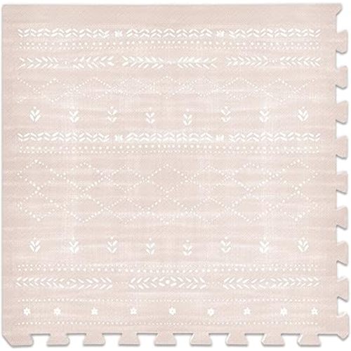 Lillefolk Baby Play Mat for Floor – 6x6ft Dusk | Soft Non Toxic Premium EVA Foam Tiles for Tummy Time, Crawling & Playroom – Waterproof Interlocking Floor Mat for Babies & Toddlers (9 Tiles)