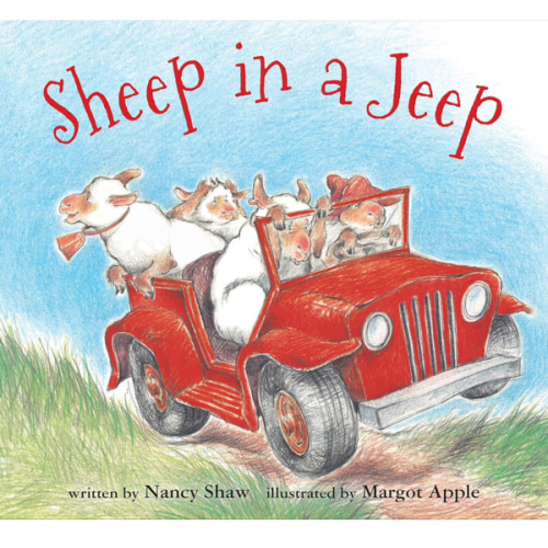 Sheep in a Jeep (board book)