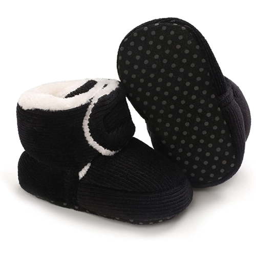 Baby Boy Girl Boots Newborn Shoes Winter Snow Bowknot Anti-Slip Soft Sole Warm Infant Toddler Prewalker Booties