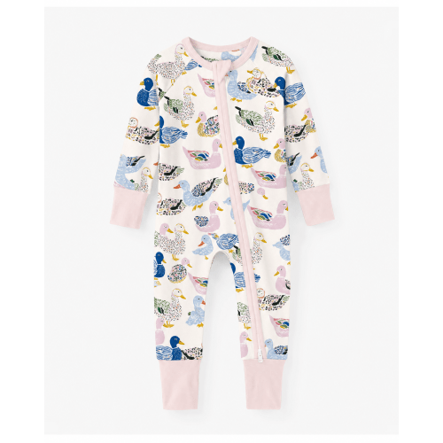 Whimsical Garden Ducks Bamboo Convertible Zippy – Zumbamboo