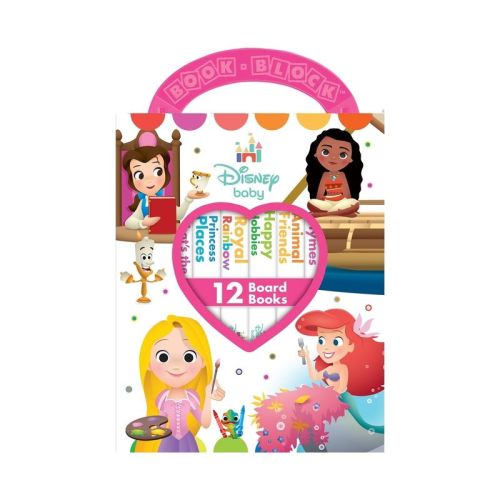 Disney Baby: 12 Board Books - by Pi Kids (Mixed Media Product)