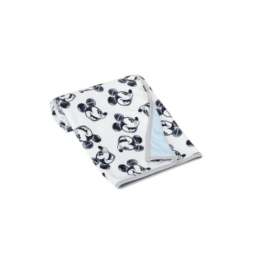 Disney Baby MICKEY MOUSE Baby Blanket - Minky/Jersey