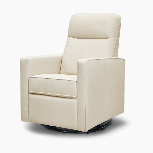 DaVinci Gabby Pillowback Swivel Glider - Natural Oat