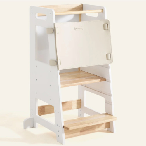 HARPPA Nordo | Safe & Stable Montessori Toddler Kitchen Wooden Tower - Perfect for Cooking & Learning, Counter Helper, Kitchen Tower, Gift for 2 Year Old