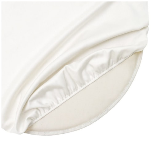 Naturepedic Organic Oval Crib Sheet for Stokke Sleepi White – Nesting House
