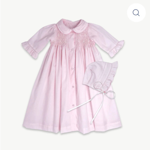 Royal Daygown Set - Blessings Pink Batiste