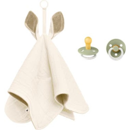 Kangaroo Cuddle Cloth & Glow Pacifier Set