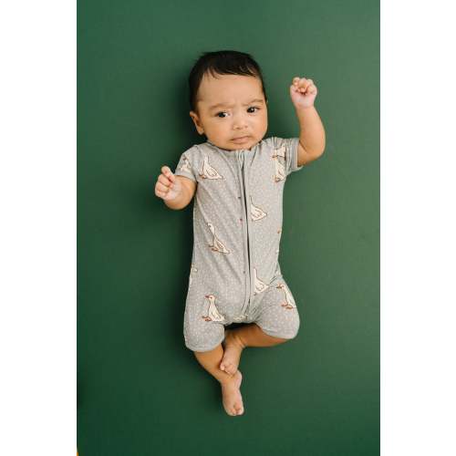 Classic Goose Bamboo Short Romper