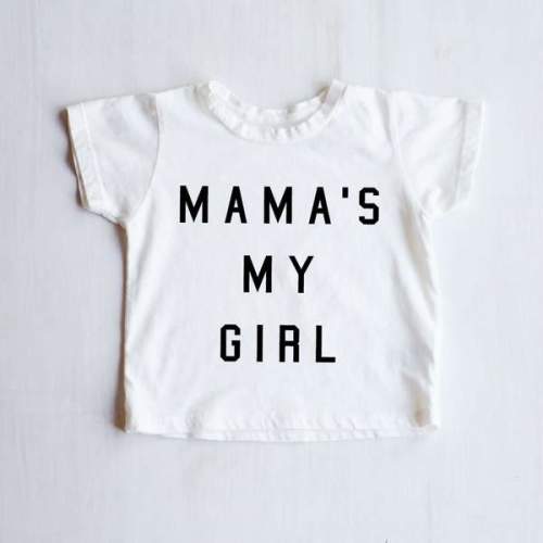 Kids "Mama's My Girl®" T Shirt | Cut Sewn & Washed U.S. Cotton - Ford And Wyatt