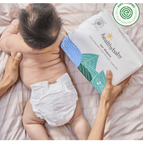Healthy Baby Diapers - EWG Verified, Size 1 (7-14 lbs) 198 Count