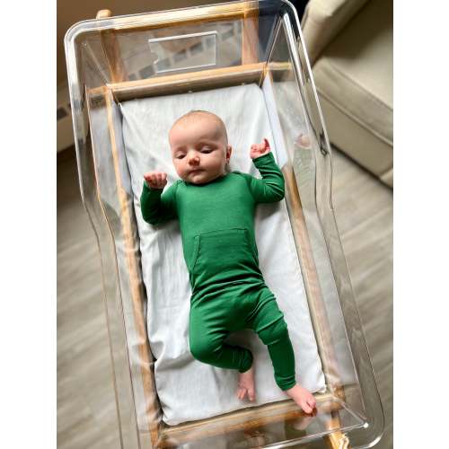 Finley Romper in Emerald