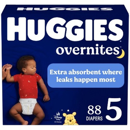 Huggies Overnites Nighttime Baby Diapers -  Size 5 -  88ct