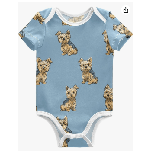 yorkie onesie