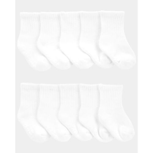 0-3 MONTH Baby Boy 10-Pack Crew Socks | Carter's