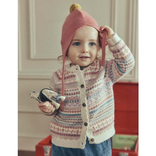 12-18M Fair Isle Cardigan - Soft Multi Fair Isle | Boden USA