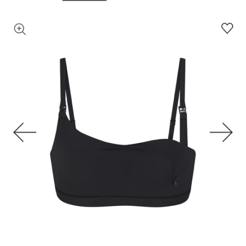 FITS EVERYBODY MATERNITY NURSING SCOOP BRALETTE 2-PACK | ONYX | SKIMS