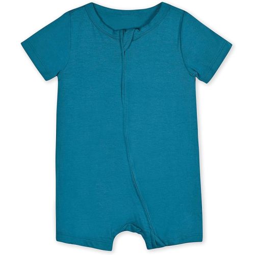 Gerber Unisex Baby Buttery Soft Short Sleeve Romper with Viscose Made from Eucalyptus