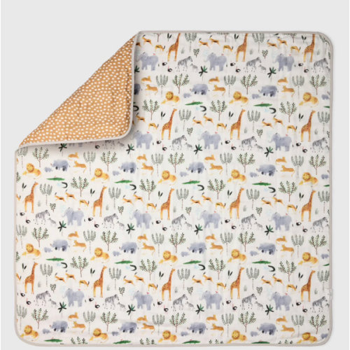 Muslin Quilt - Safari Jungle