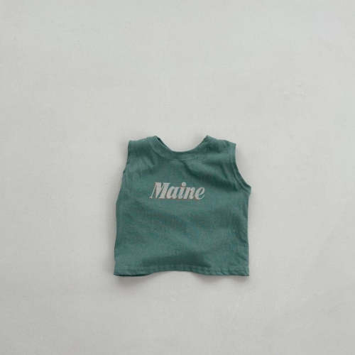 Baby/Toddler S25 'Maine' Crewneck Muscle Tank Top (4m-6y) - 2 Colors | AT NOON STORE