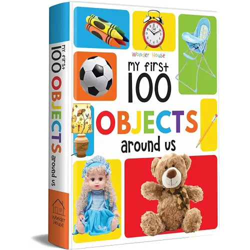 My First 100 Objects Around Us: Padded Board Books