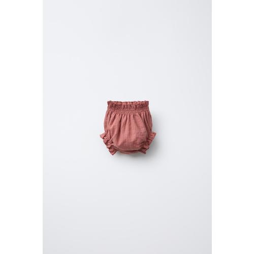 PLAIN BOTTOMS - Dark pink | ZARA United States
