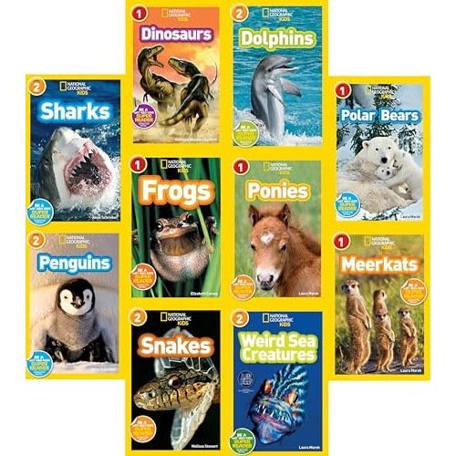 National Geographic Kids 10 Book Set by National Geographic Kids