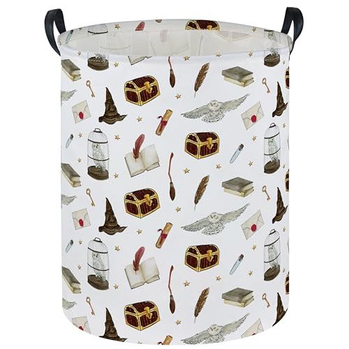 Kids Laundry Hamper,Magic Laundry Basket Collapsible Cute Storage Baskets for Home Decor,Office,Home Organizer,(Magic