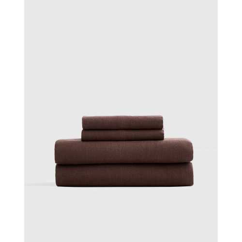 Linen Sheets | Quince in Espresso King