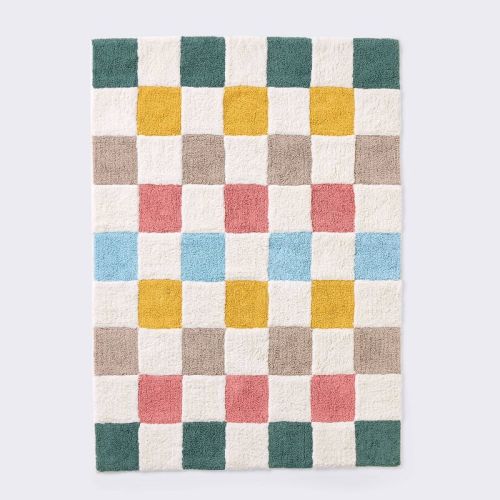 4'x5'6" Area Rug - Multi Check - Cloud Island™