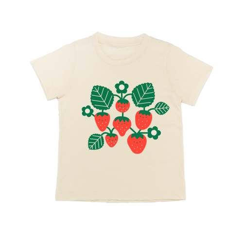 Strawberry Baby + Kid + Adult Graphic Tee
