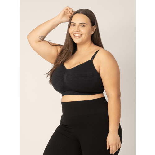 Sublime® Hands-Free Pumping & Nursing Bra | Black – Kindred Bravely