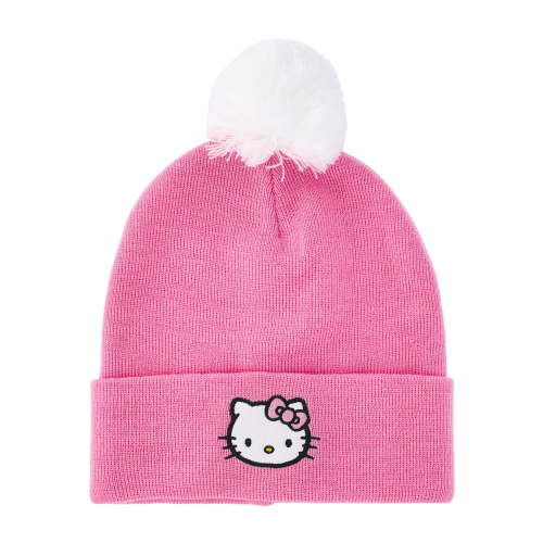 Hello Kitty Girl's Beanie Hat and Gloves Set, 2-Piece