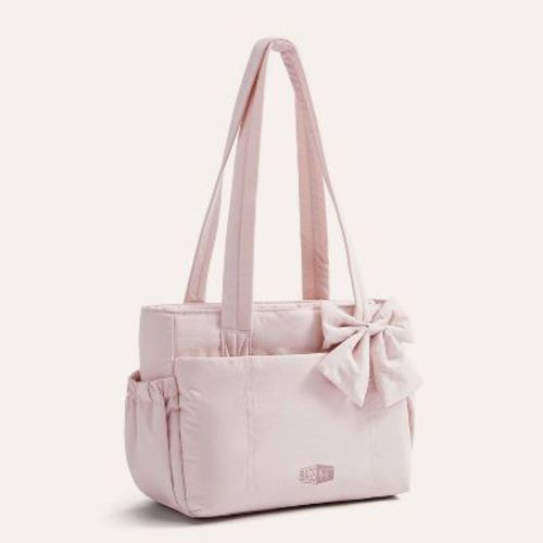 Bagsmart Crush Everyday Tote Bag - Pink