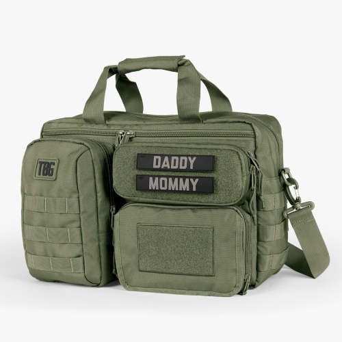 Durable Deuce Tactical Diaper Bag with Changing Mat - Lifetime Warranty – Tactical Baby Gear